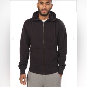 Ably Robert Men's Zip-up Hoodie, Sz XL
